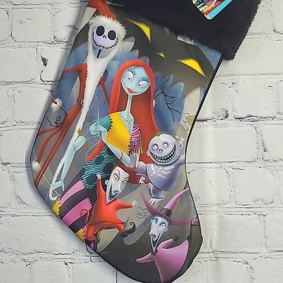 🆕️NWT Disney The Nightmare Before Christmas Collectible Christmas Stocking 16" - Picture 6 of 13
